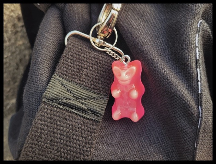 Brelok misiek żelek