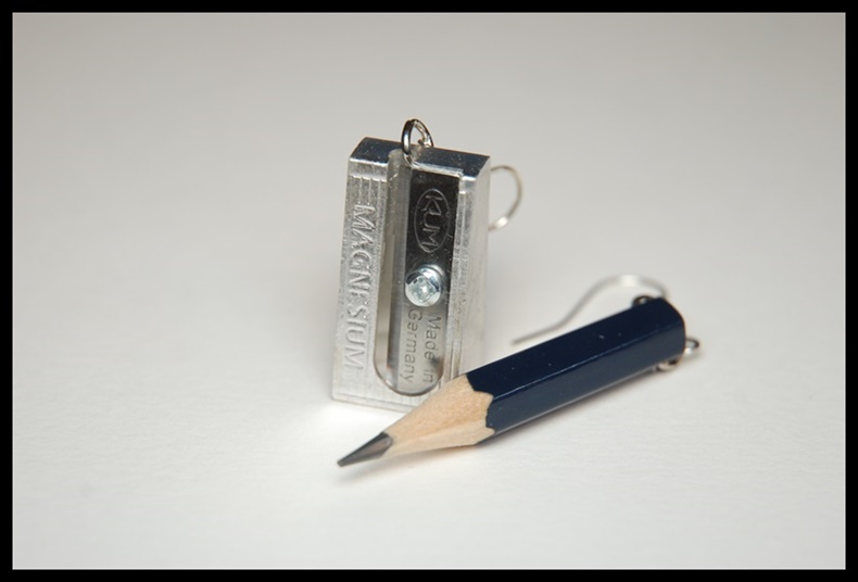 Kolczyki zestaw rysownika