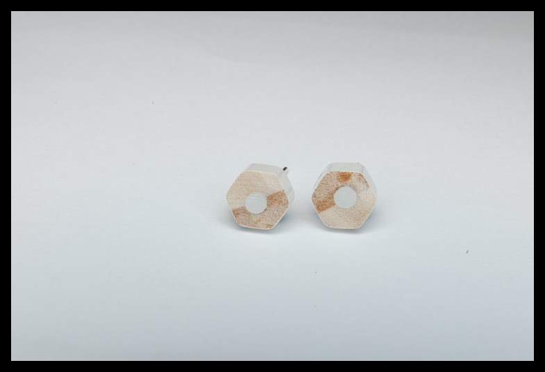 Kolczyki wkrętki kredki