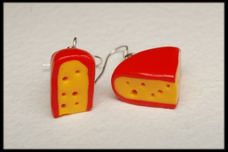 Kolczyki serowe ćwiartki