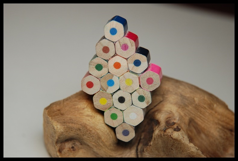 Pierścionek z kredek