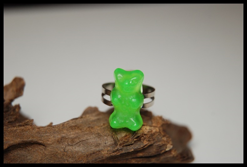 Pierścionek miś żelek