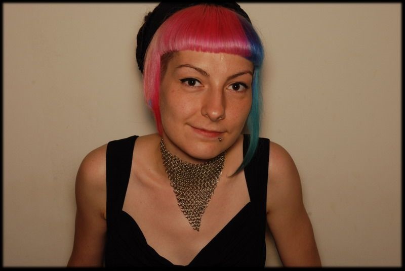 Gotycki naszyjnik kolczuga