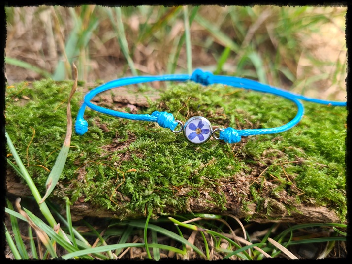 Bransoletka z niezapominajką