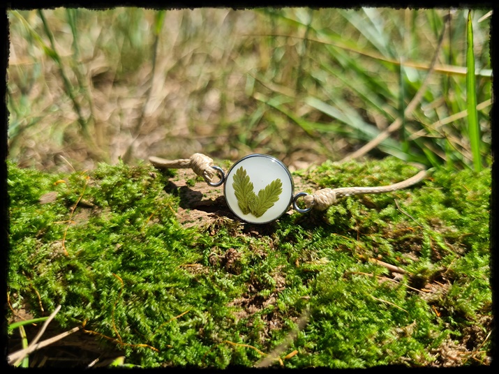 Bransoletka z paprotką