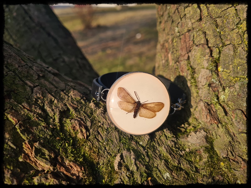 Bransoletka z motylem